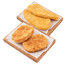 Kabeljauwburger of kabeljauwschnitzel